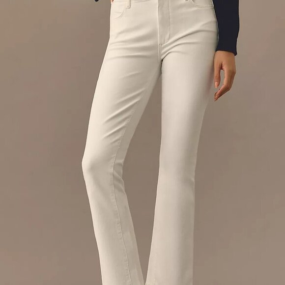 NWT Paige Colette Mid-Rise Crop Flare Jeans - Picture 2 of 5